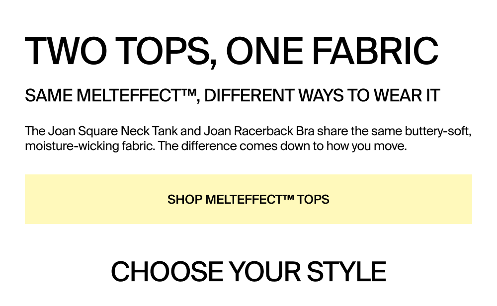 Shop MeltEffect™ Tops