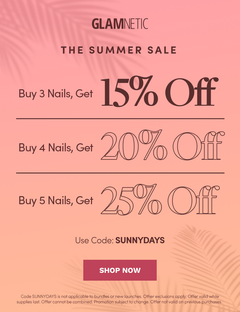 Up to 25% Off The Summer Sale with code SUNNYDAYS. Shop Now