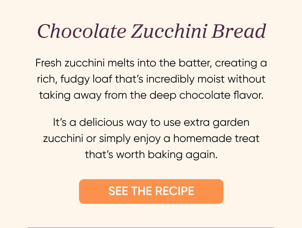 Chocolate Zucchini Bread