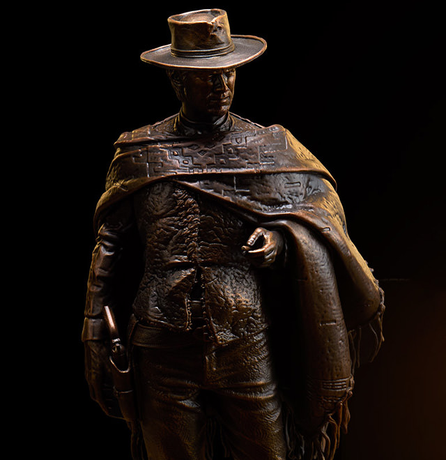 The Man with No Name (Faux Bronze) Statue