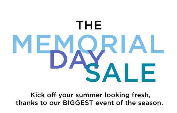 Memorial Day Sale