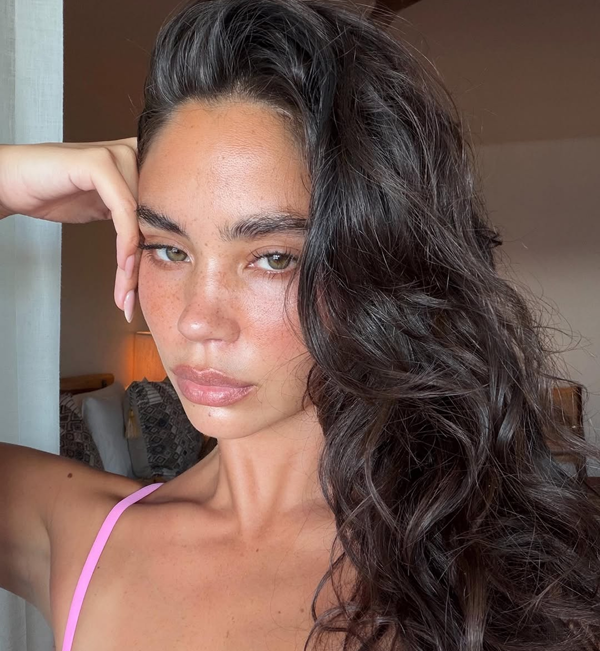 @christinanadin in Apricot Water Blush