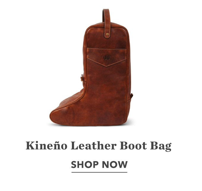 Kineño Leather Boot Bag