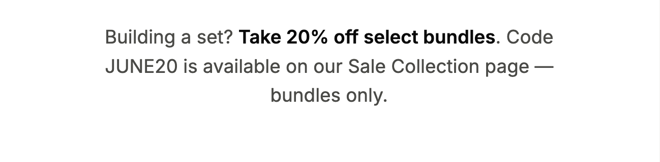 sale page