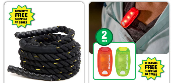 30' Twisted Polyester Fitness Rope - ONLY $14.99 After Rebate*!