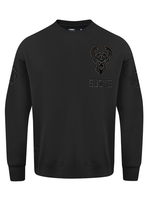 Pro Standard Blackout Milwaukee Bucks Long Sleeve T-Shirt