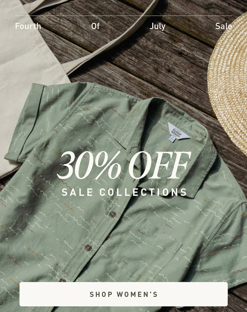 4th of July Day Sale