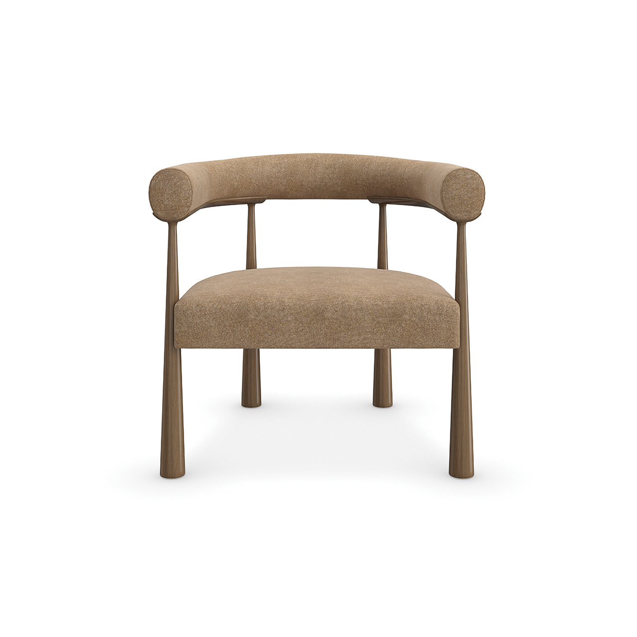 Image of Retro Walnut Wood Riviera Chair