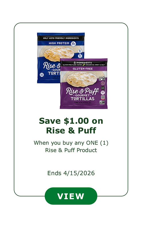 Save $1.00 on Rise & Puff