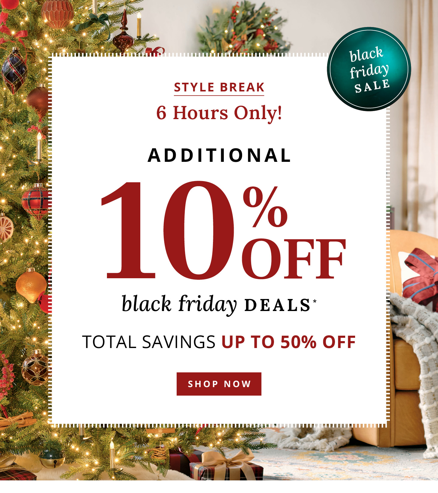 Additional 10% Off Black Friday Deals
