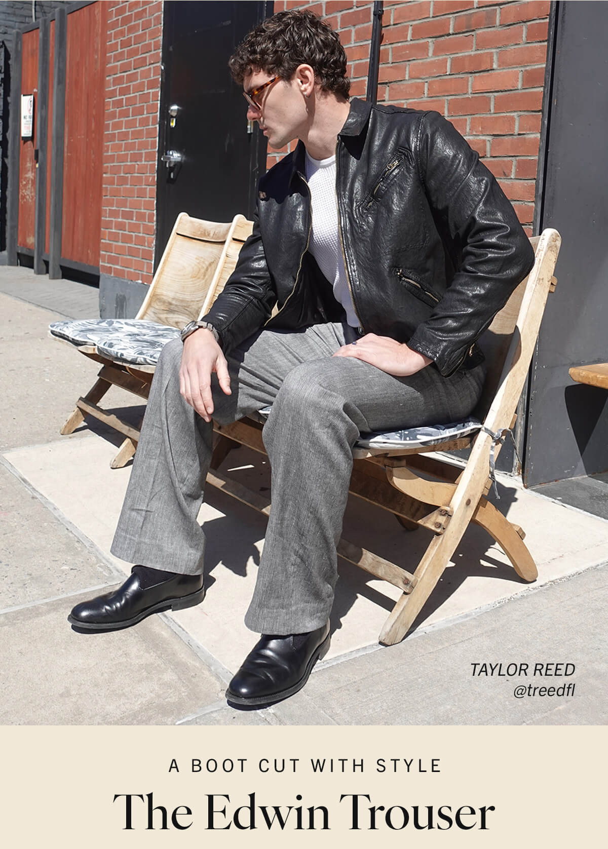 A Boot Cut With Style: The Edwin Trouser