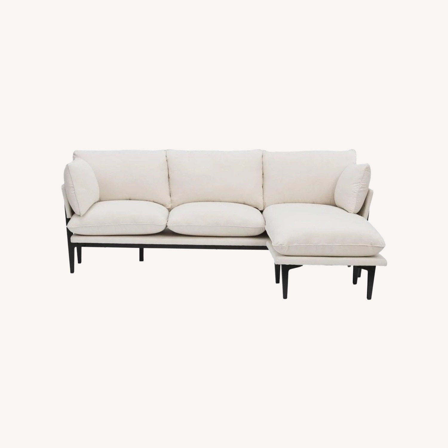 Image of Floyd Light Gray Fabric Sectional