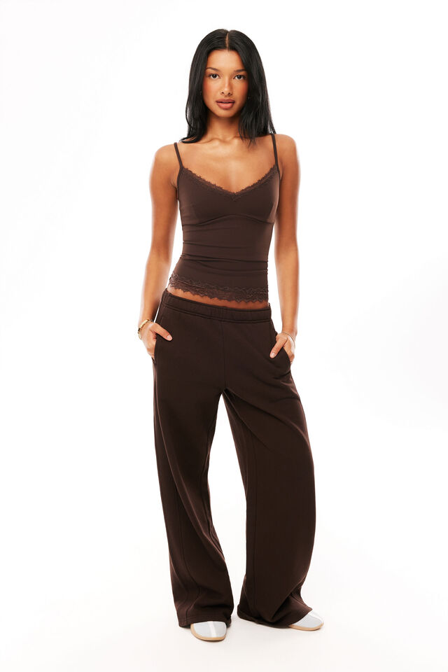 Sasha Wide Leg Track Pant $45