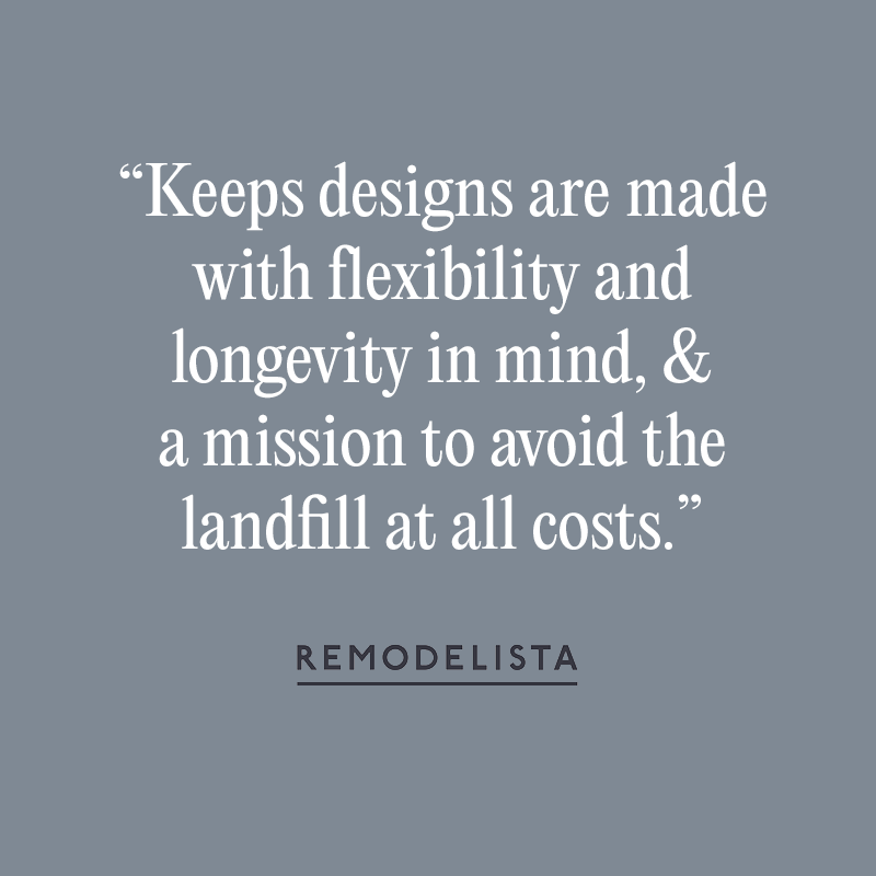 Feature of Keeps in Remodelista Magazine