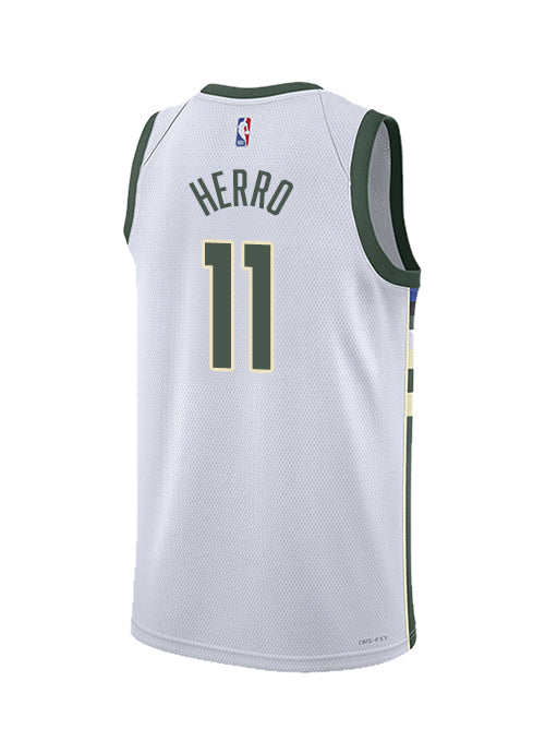 Youth Nike 2022 Association Edition Tyler Herro Milwaukee Bucks Swingman Jersey