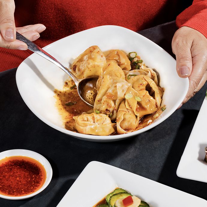 Shrimp & Kurobuta Pork Spicy Wontons