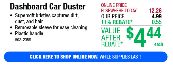 Dashboard Car Duster - Free Shipping To Store!