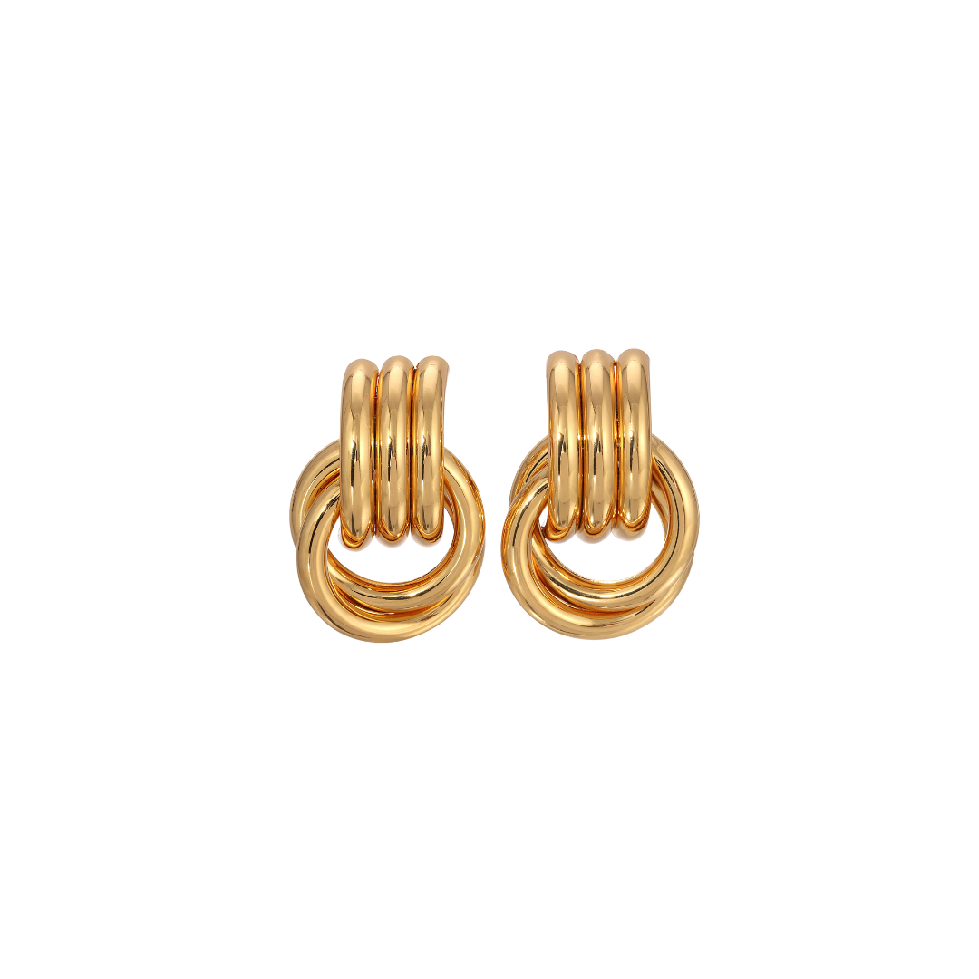 Image of MINI KNOT EARRINGS
