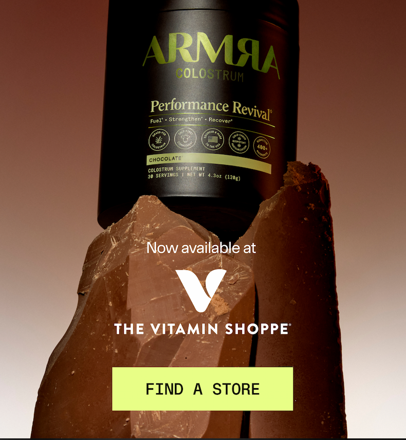 ARMRA. Now available at The Vitamin Shoppe. Find a Store. 