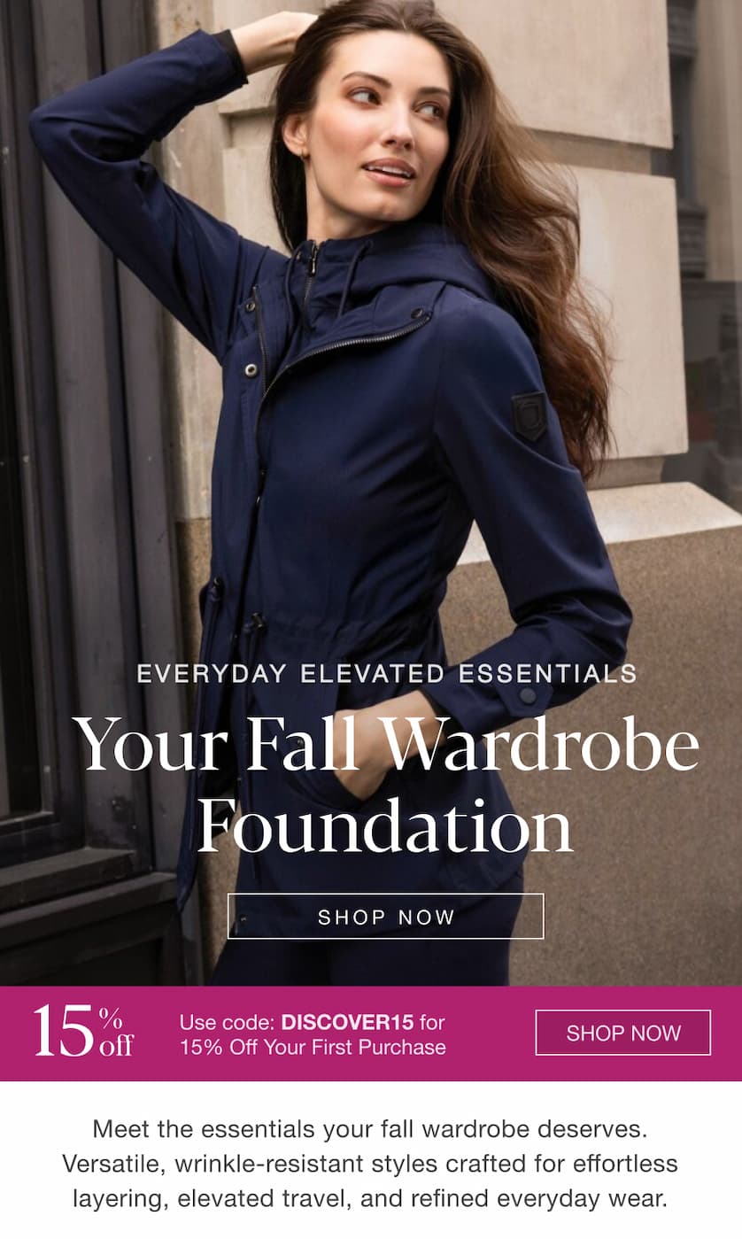 Everyday Elevated Essentials: Your Fall Wardrobe Foundation. SHOP NOW