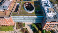 aerial view of the Physical Sciences Complex