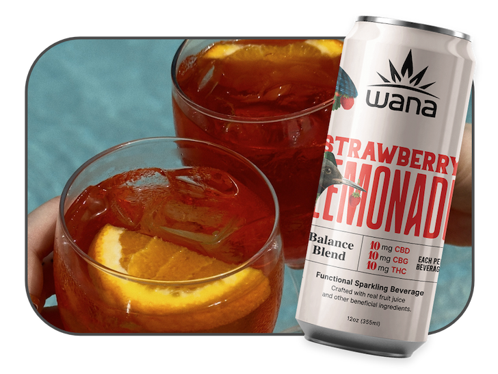 Wana's Strawberry Citrus Spritz