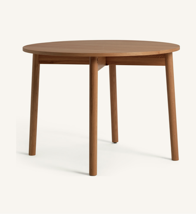 Habitat Jessie Wood 4 Seater Folding Table - Walnut
