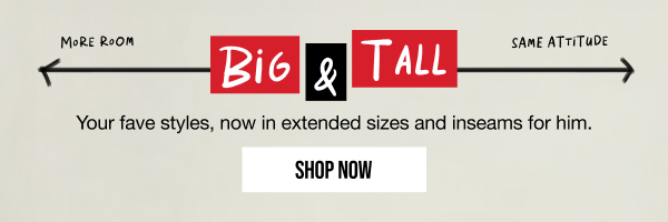 Shop Big and Tall