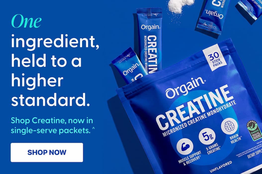 Try NEW Creatine Monohydrate Stick Packs