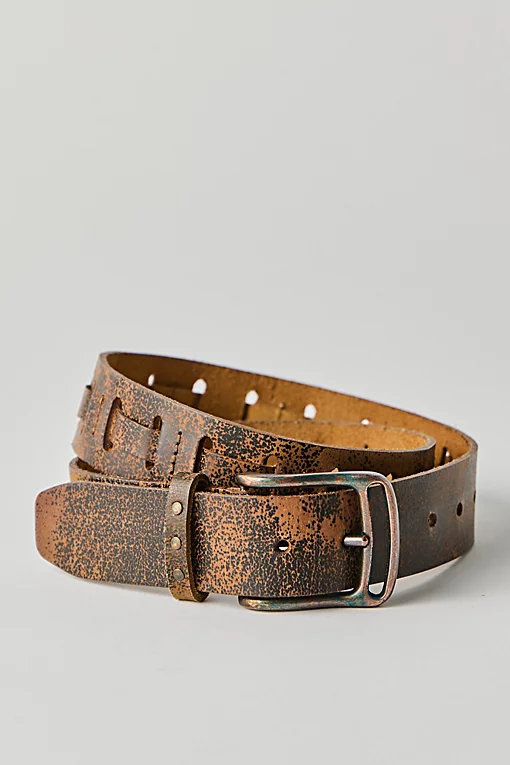 We The Free Dallas Distressed Belt