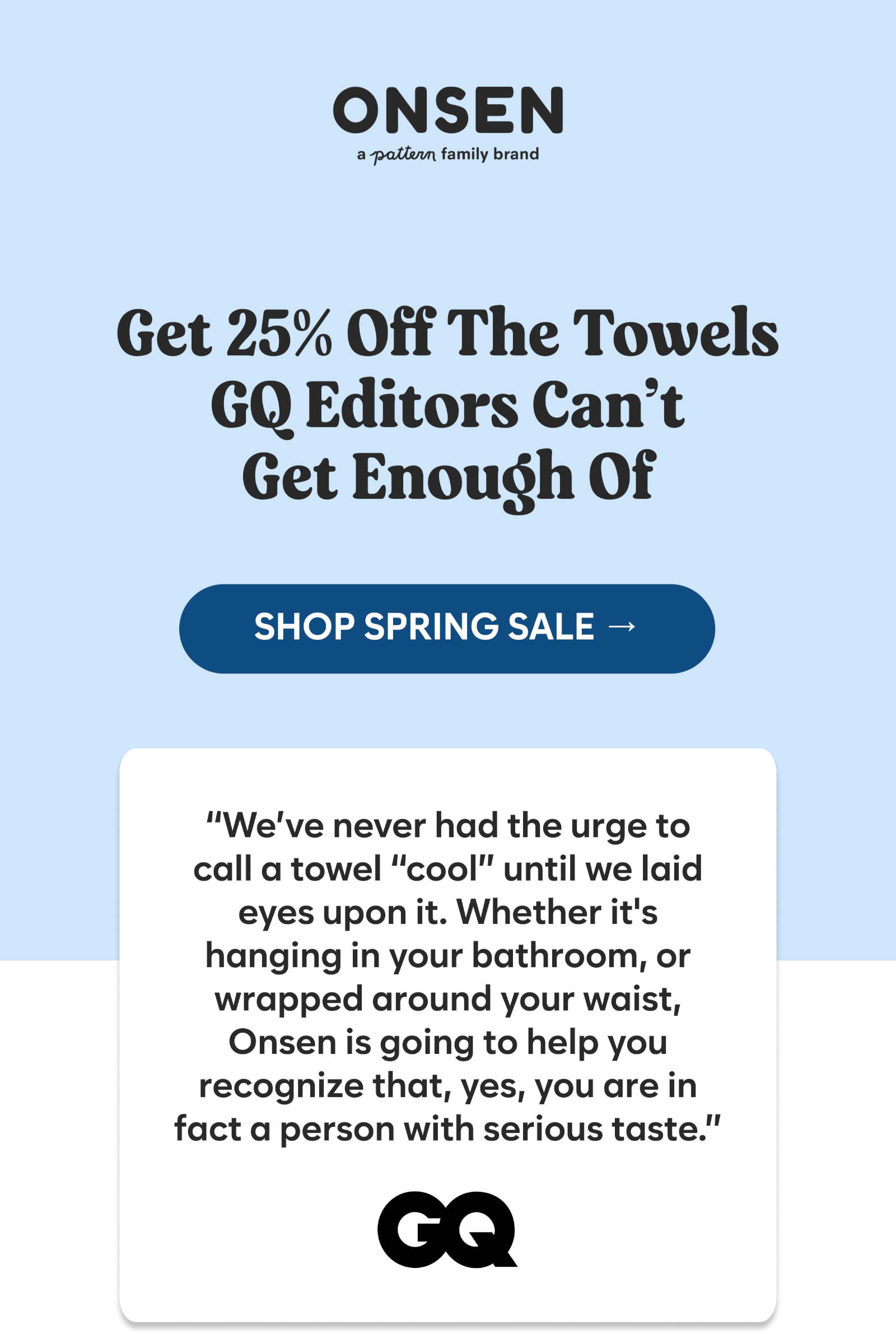 Shop spring sale now