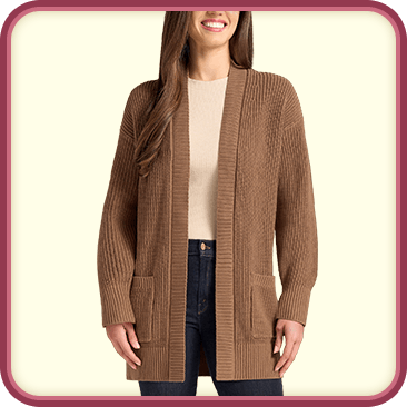 Max & Mia Women's Cotton Cardigan
