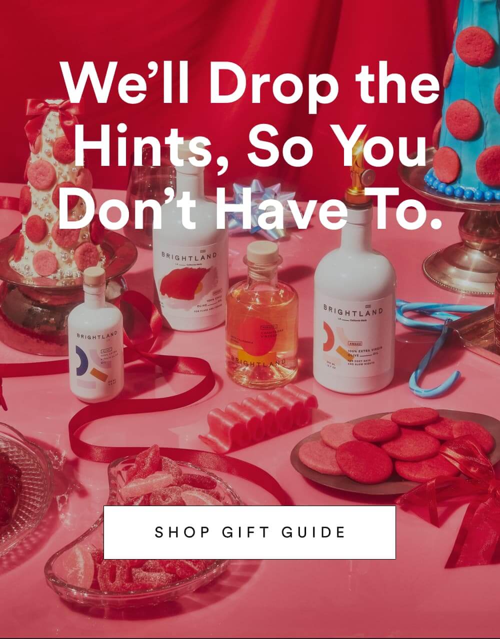 We’ll Drop the Hints, So You Don’t Have To. [ Shop Gift Guide ]