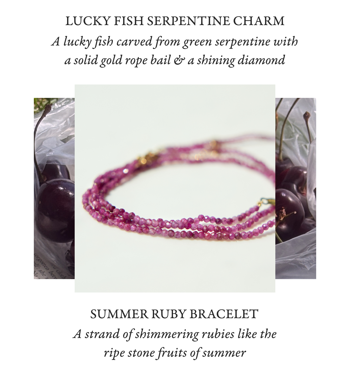 Summer Ruby Bracelet