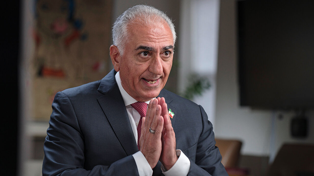 Reza Pahlavi in an interview with The Economist.