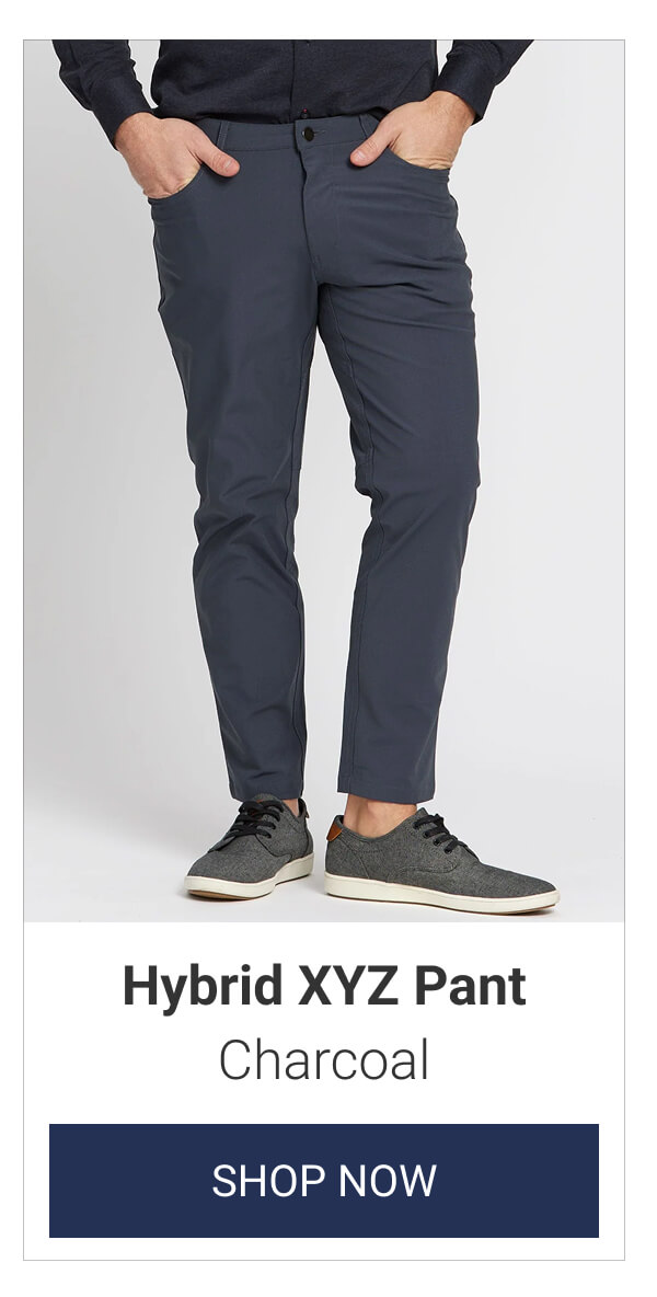 Charcoal Hybrid XYZ Pant