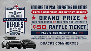 25 Years of Heroes Car Raffle