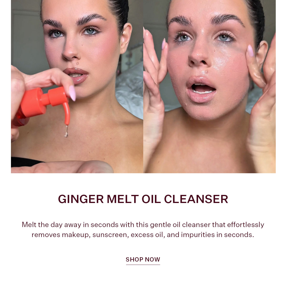 Ginger Melt Oil Cleanser