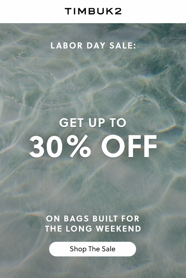 Labor Day Sale: Get Up to 30% Off on Bags Built for the Long Weekend