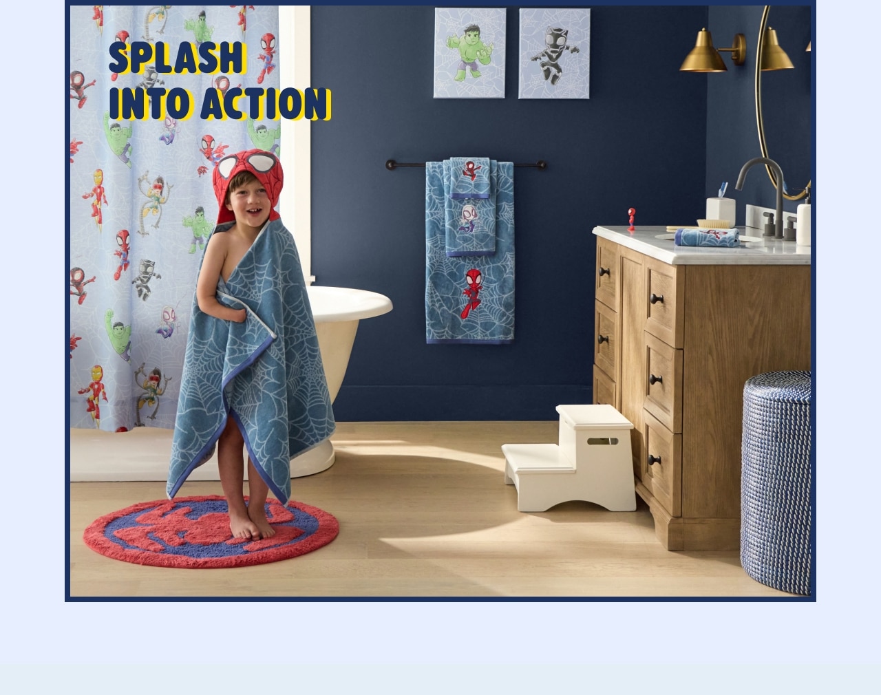 splash into action
