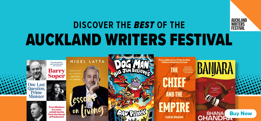 Auckland Writers Festival Books at Paper Plus