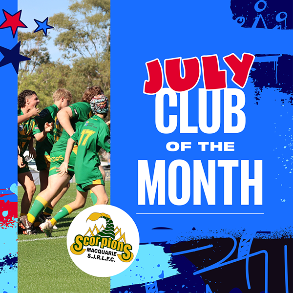 JULY CLUB OF THE MONTH