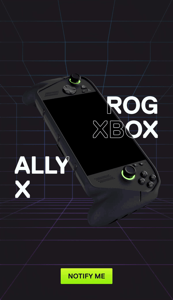 ROG Xbox Ally X: Get Notified