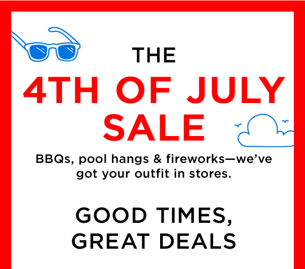 4th of July Sale
