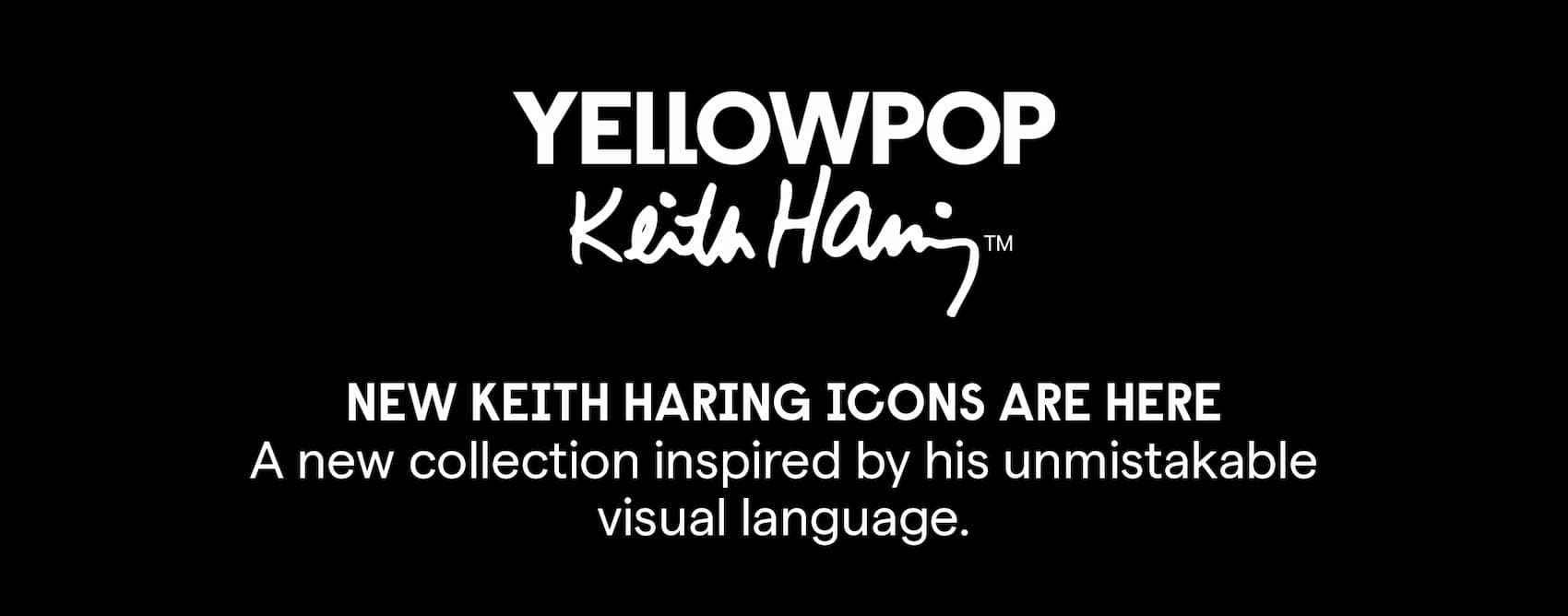 New Keith Haring icons are here. A new collection inspired by his unmistakable visual language. 