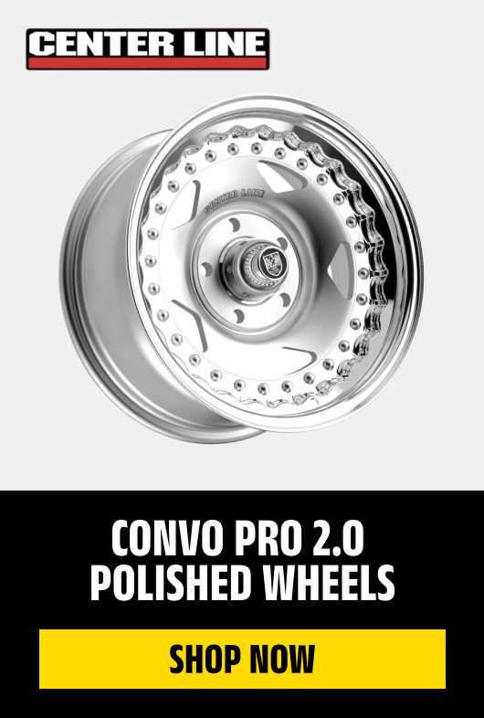 Convo Pro 2.0 Polished Wheels