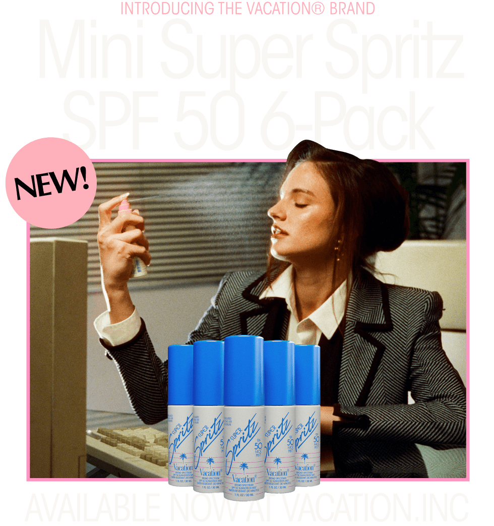 Mini Super Spritz Spray SPF 50 6-Pack