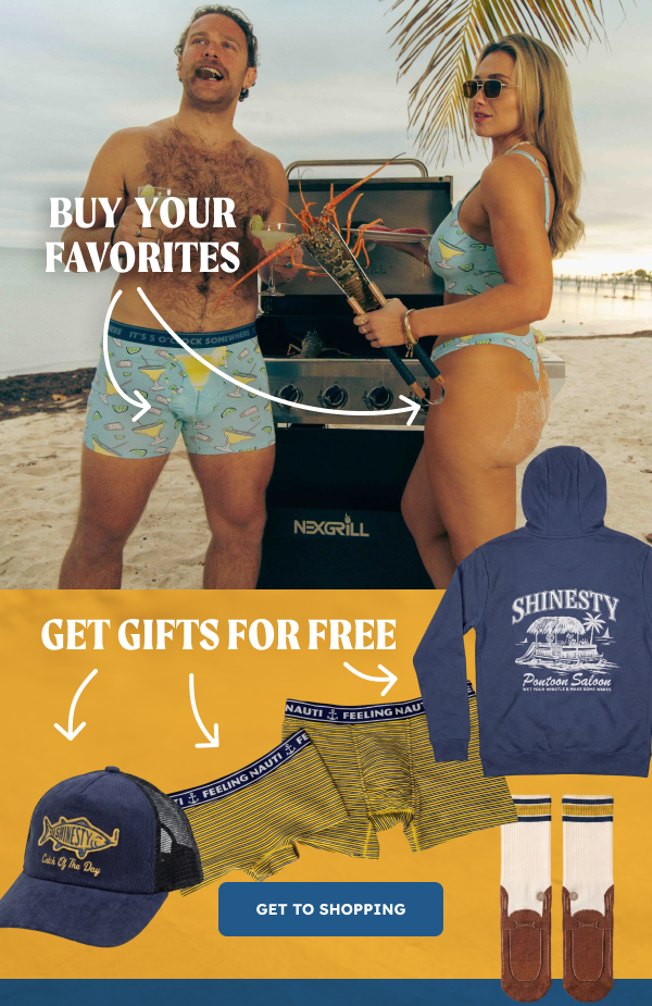 BUY YOUR FAVORITES. GET GIFTS FOR FREE. GET TO SHOPPING