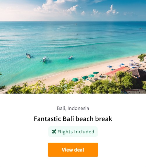 Fantastic Bali beach break