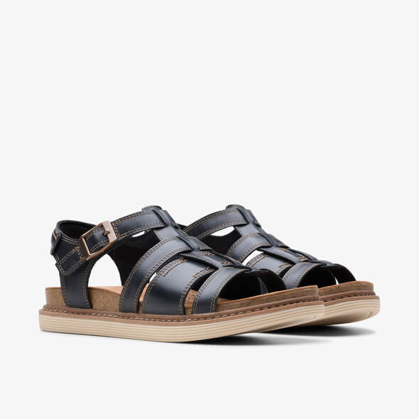 Arwell Sun Black Leather